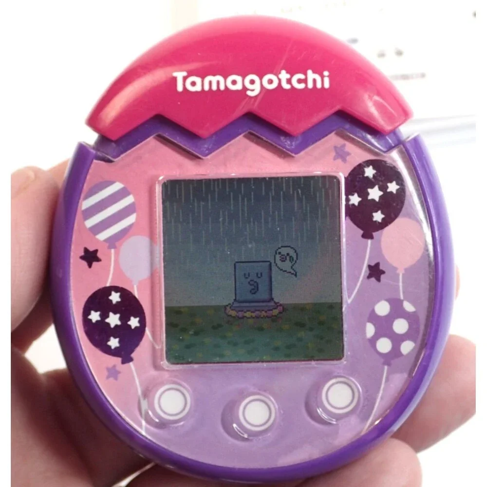 Tamagotchi Pix Party Balloons Purple 42900 w/Reprinted Instructions